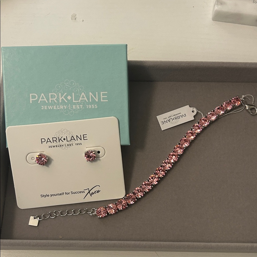 Park Lane Pink Impression Jewelry Set